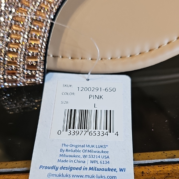 Muk Luks B Embellished Sandals - Picture 3 of 6